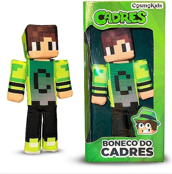 BONECO DO CADRES - MINECRAFT