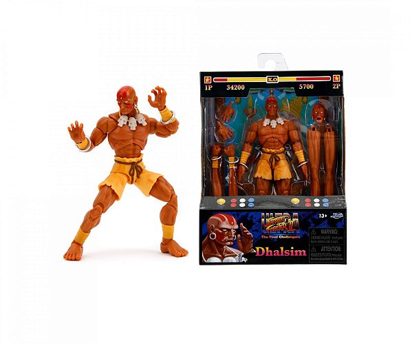 DHALSIM - JADA TOYS - STREET FIGHTER