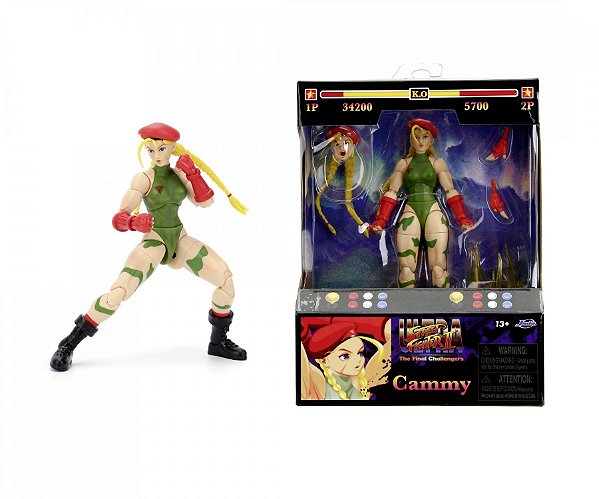CAMMY - JADA TOYS - STREET FIGHTER 2