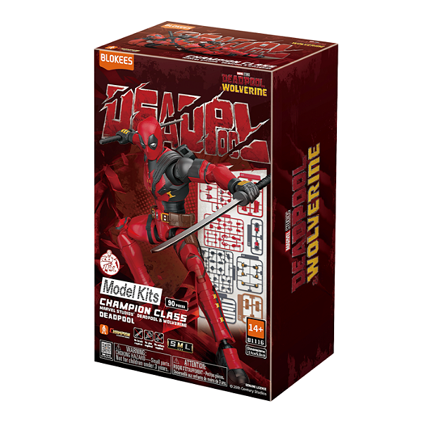 DEADPOOL - BLOKEES MODEL KIT - ARTICULADO