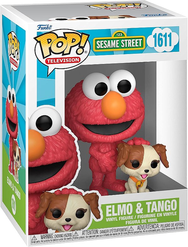 FUNKO POP - ELMO E TANGO - VILA SESAMO - 1611