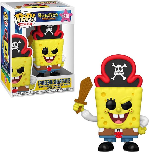 FUNKO POP - BOB ESPONJA PIRATA - 1938