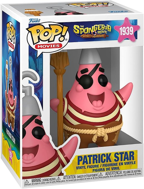 FUNKO POP - PATRICK ESTRELA PIRATA - 1939
