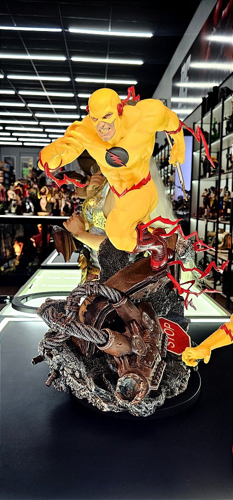 ESTÁTUA FLASH REVERSO - CLASSICO - XM STUDIOS - 1:4