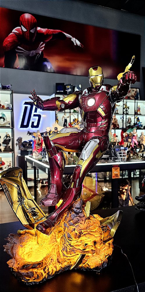 ESTÁTUA IRON MAN - MARK VII - MAQUETTE - SIDESHOW - 1:4