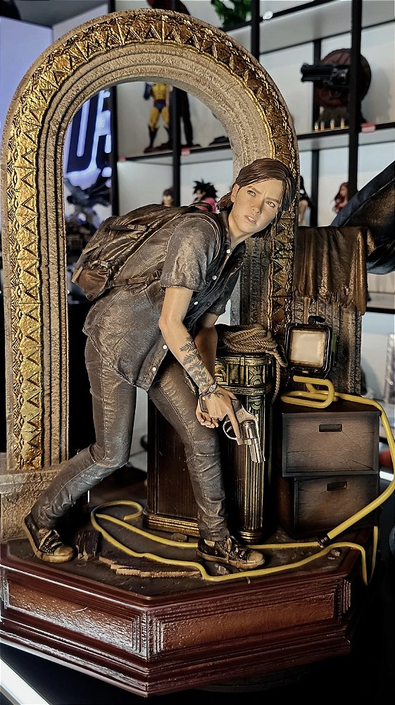 ESTÁTUA ELLIE - O TEATRO - THE LAST OF US - PRIME 1 STUDIO - 1:4