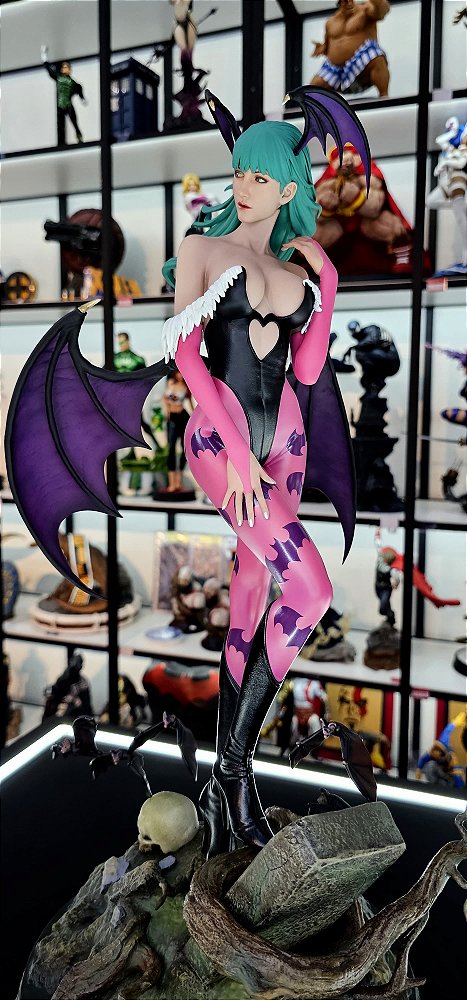 ESTÁTUA DEMON GODNESS VAMPIRE MORRIGAN - MOONLIGHT STUDIOS - 1:4
