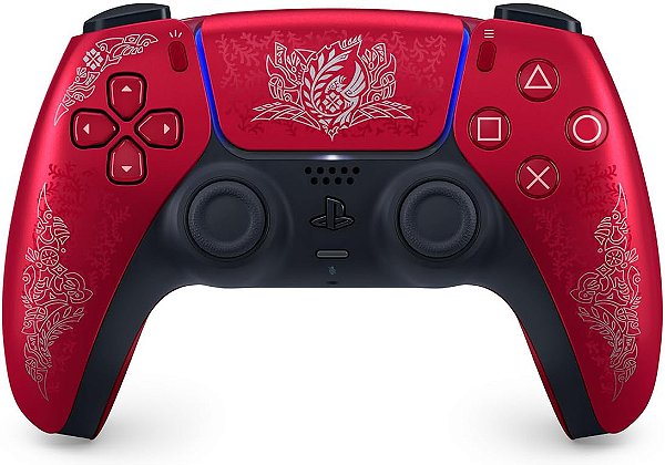 DUALSENSE PS5 - EDIÇÃO LIMITADA MONSTER HUNTER WILDS - NOVO LACRADO