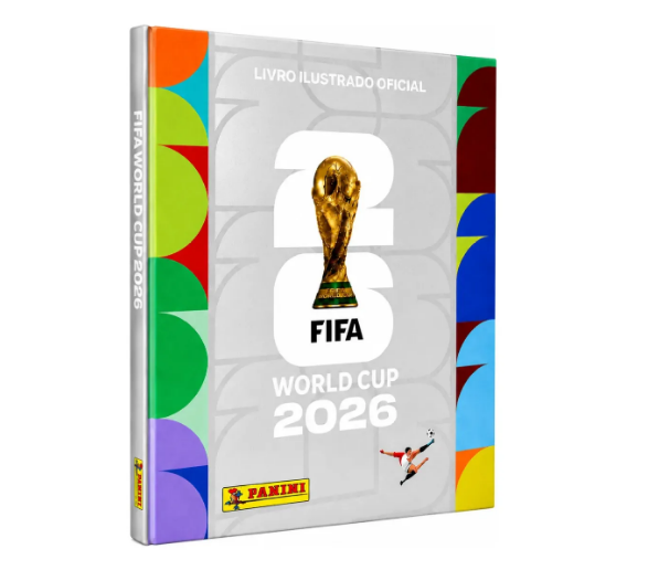 ALBUM CAPA DURA PRATA COPA 2026 PANINI