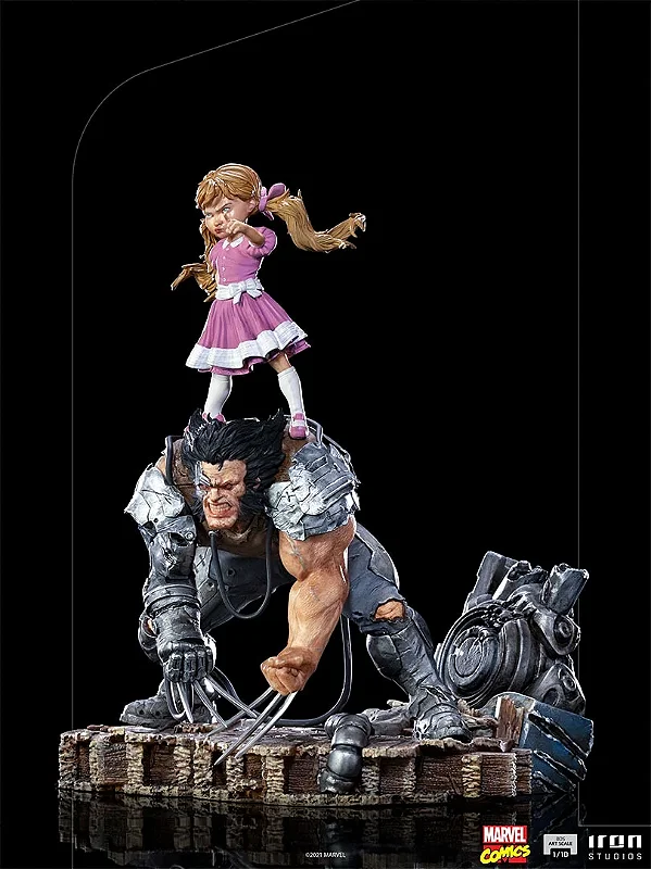 ESTÁTUA ALBERT AND ELSIE-DEE - X-MEN - ART SCALE - 1/10 IRON STUDIOS