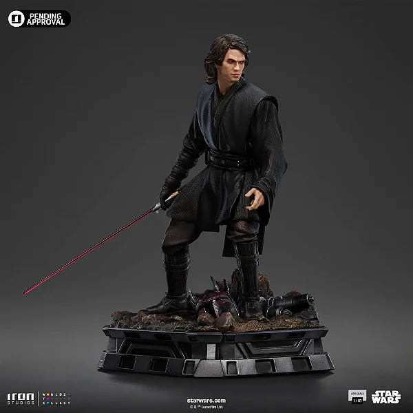 ESTÁTUA ANAKIN SKYWALKER - STAR WARS - 1/10 - IRON STUDIOS
