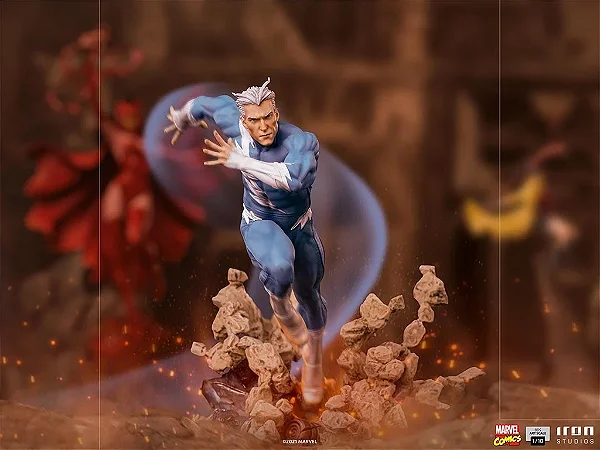 ESTÁTUA QUICKSILVER - X-MEN - ART SCALE - 1/10 - IRON STUDIOS