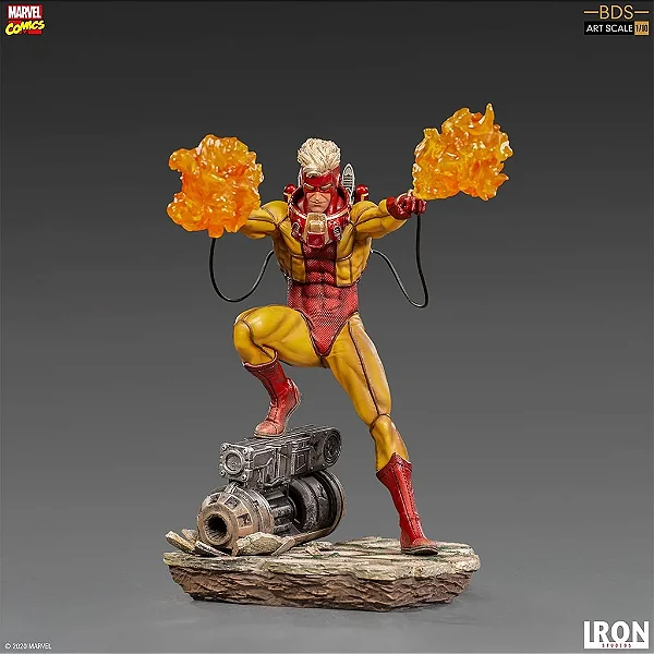 ESTÁTUA PYRO - ART SCALE - 1/10 - IRON STUDIOS