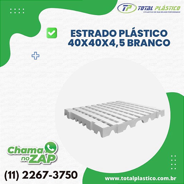 ESTRADO PLÁSTICO 40×40 cm