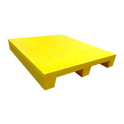 Pallet de Plástico Liso 1.00cm x 1.20cm x 17cm