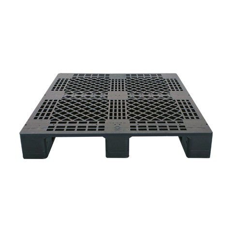 Pallet Plástico 100cm x 120cm x 15cm - Vazado 9 pés