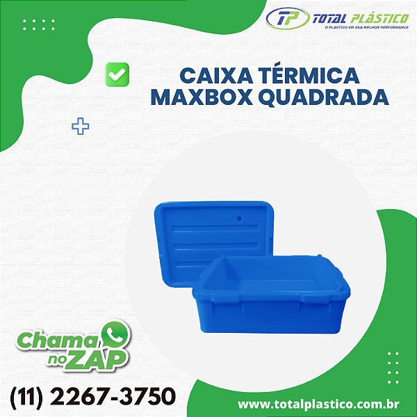 CAIXA TÉRMICA MAXBOX RETANGULAR
