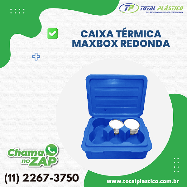 CAIXA TÉRMICA MAXBOX REDONDA