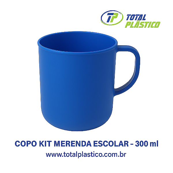 CANECA KIT MERENDA ESCOLAR - 300 ML