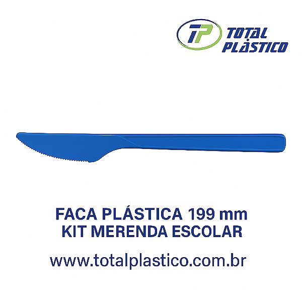 FACAS PLÁSTICAS 199 - KIT MERENDA ESCOLAR