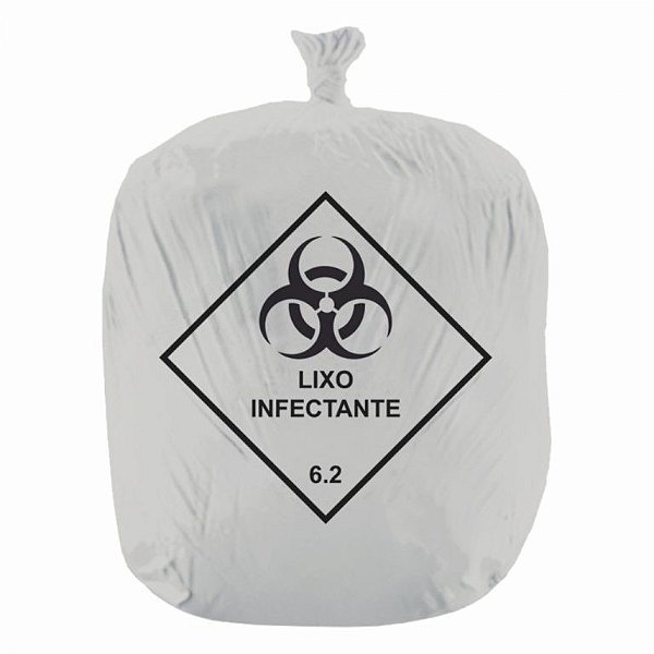 SACO DE LIXO HOSPITALAR 100 LITROS