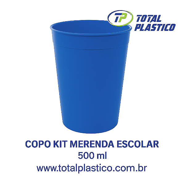 COPO KIT MERENDA ESCOLAR - 500 ML