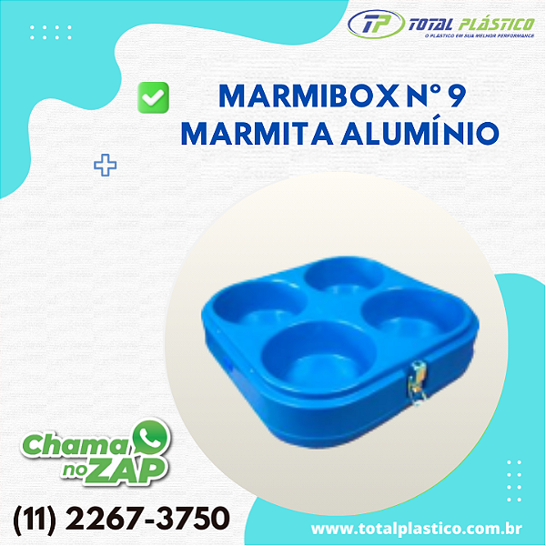 MARMIBOX Nº 9 MARMITA ALUMÍNIO