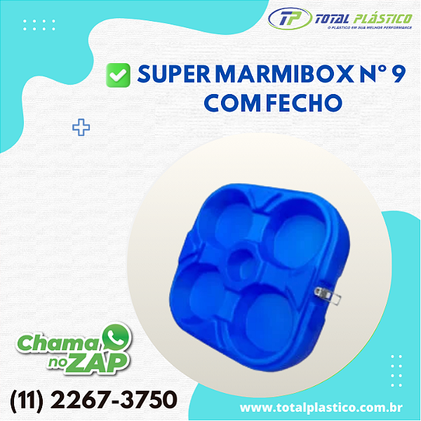 SUPER MARMIBOX N-9 COM FECHO ISOPOR