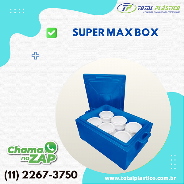 CAIXA TÉRMICA SUPER MAX BOX