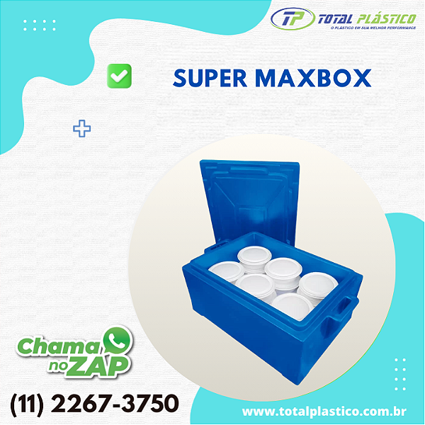 CAIXA TÉRMICA SUPER MAXBOX