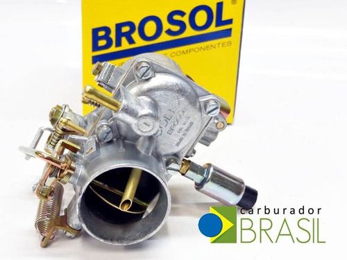 Carburador Novo Original Brosol Modelo Solex H 30 PIC Fusca 1300 com Marcha Lenta Elétrica