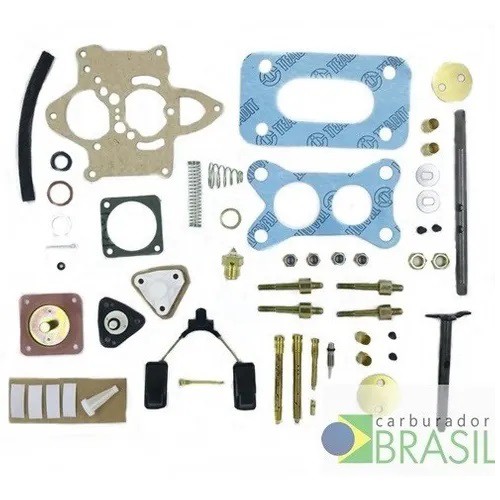 Kit de Reparos para Carburador Solex H 30/34 BLFA VW Gol 1000 Motor AE (CHT)