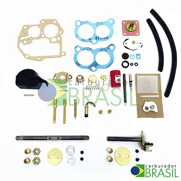 Kit de Reparos para Carburador Brosol 2E Ford Pampa Motor AP 1.6 Gasolina