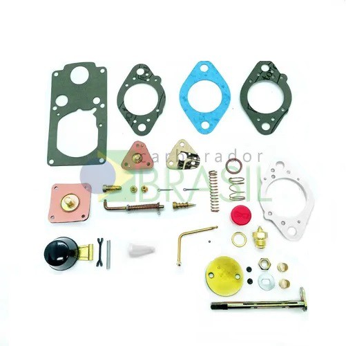 Kit de Reparos para Carburador Solex H 40/44 DIS Opala Motor 4 Cilindros Gasolina