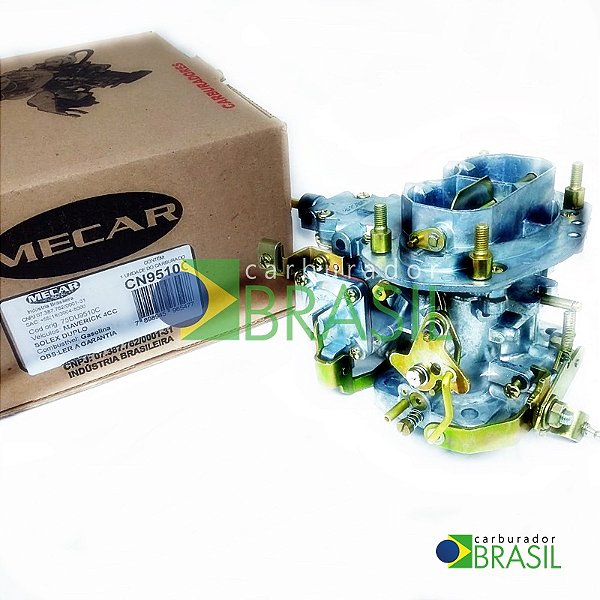 Carburador Novo Mecar Modelo Solex H 34 SEIE Corcel Del Rey Motor Renault 1.6 Gasolina