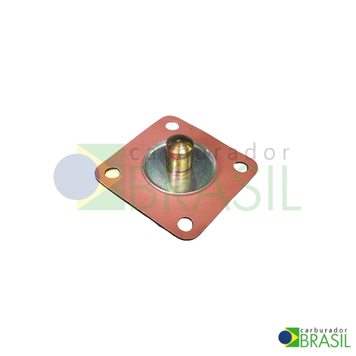 Diafragma da Bomba de Aceleração para Carburador Brosol Solex H 30 PIC Fusca Brasília Kombi