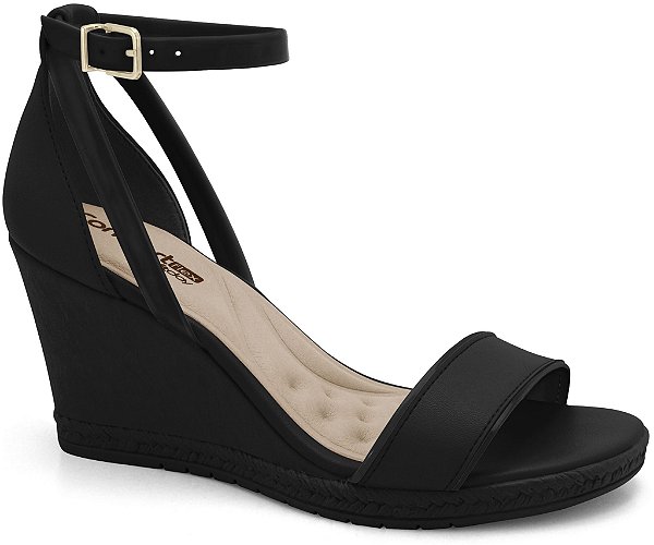 Sandália Feminina Napa Vest Plus - Comfortflex (2353403)