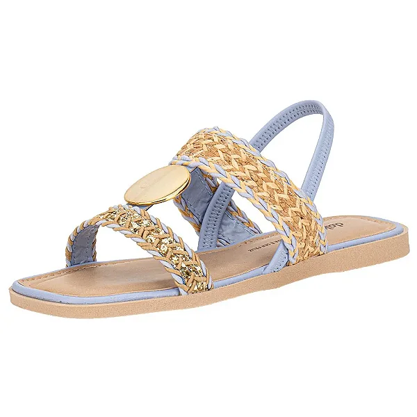 Sandália Feminina Flat Dakota Azul