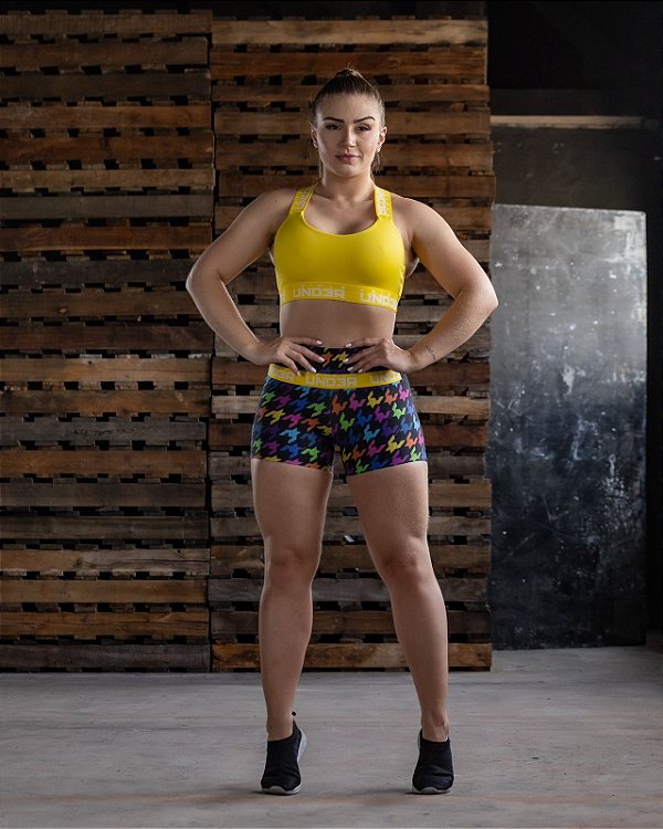 Shorts Fit Estampado Action