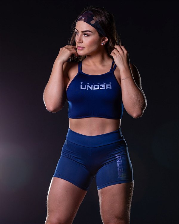 Shorts Cindy Azul Marinho