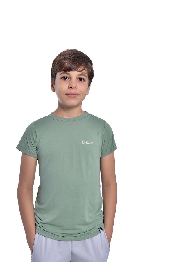Camisa Basic Infantil Verde Oliva