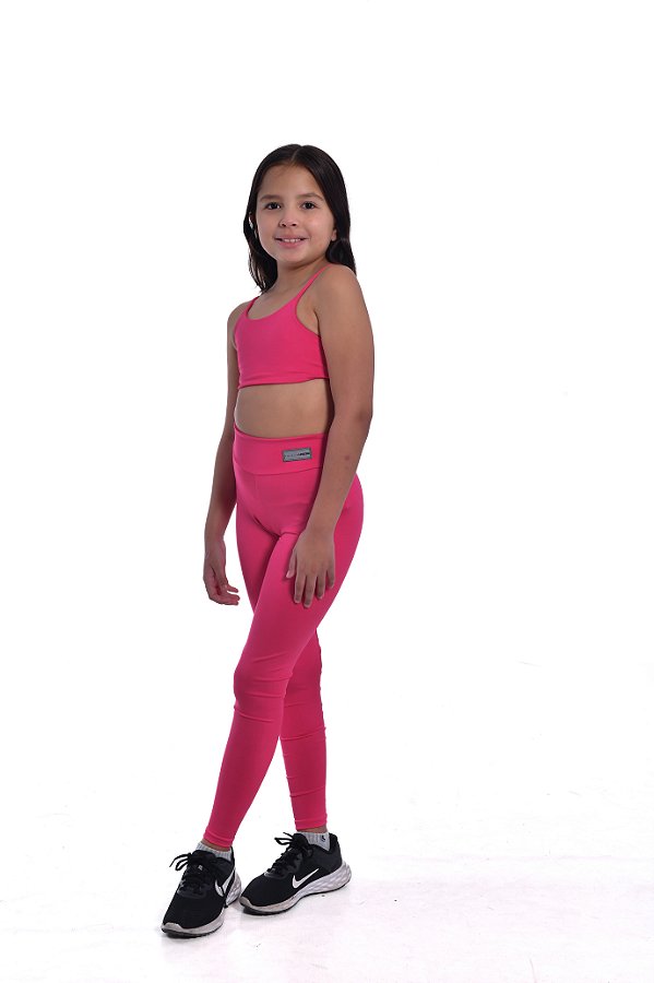 Legging Infantil Rosa Pink