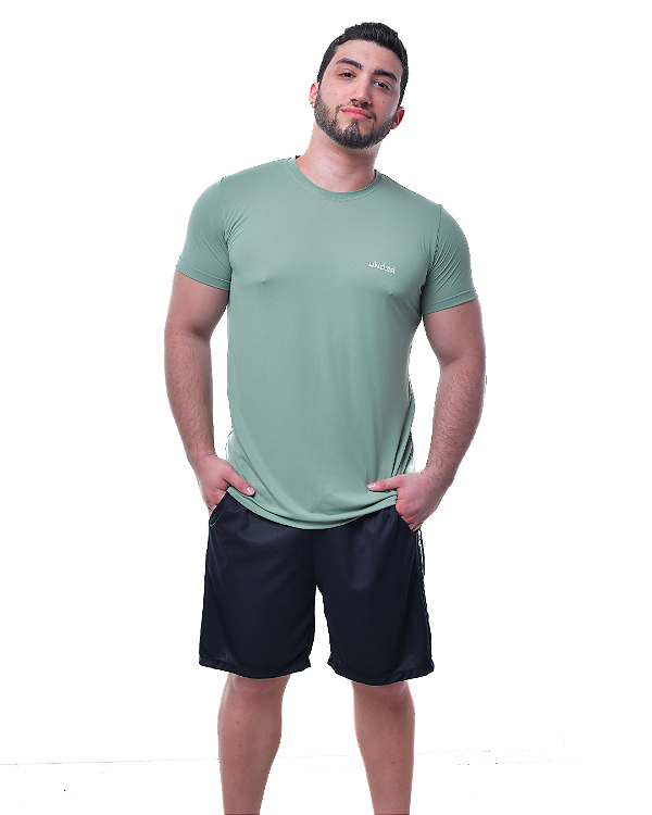 Camisa Masculina Basic Verde Oliva