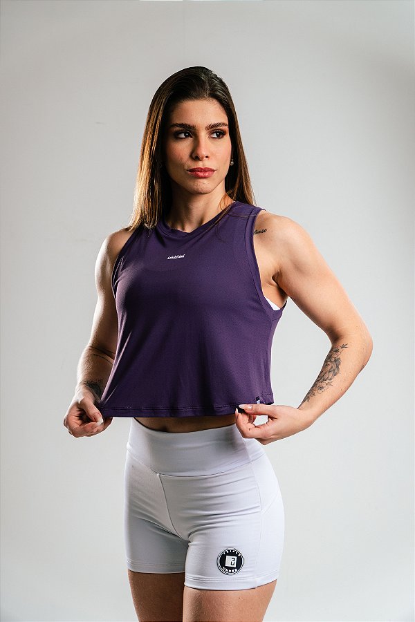 Cropped Basic Roxa
