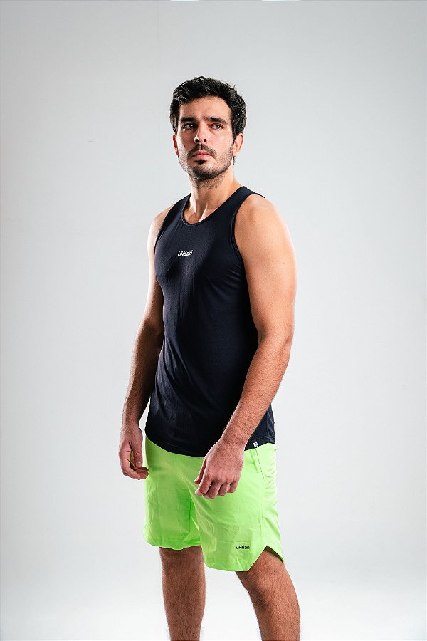 Regata Masculina Basic Preta