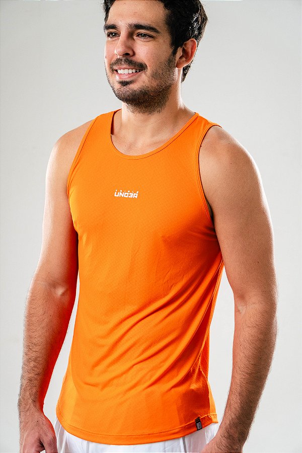 Regata Masculina Basic Laranja