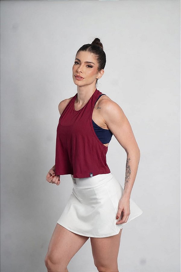 Cropped Breeze Carmim