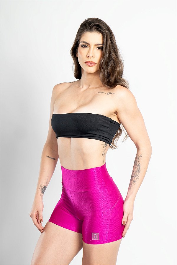 Shorts Helen Velvet Fúcsia