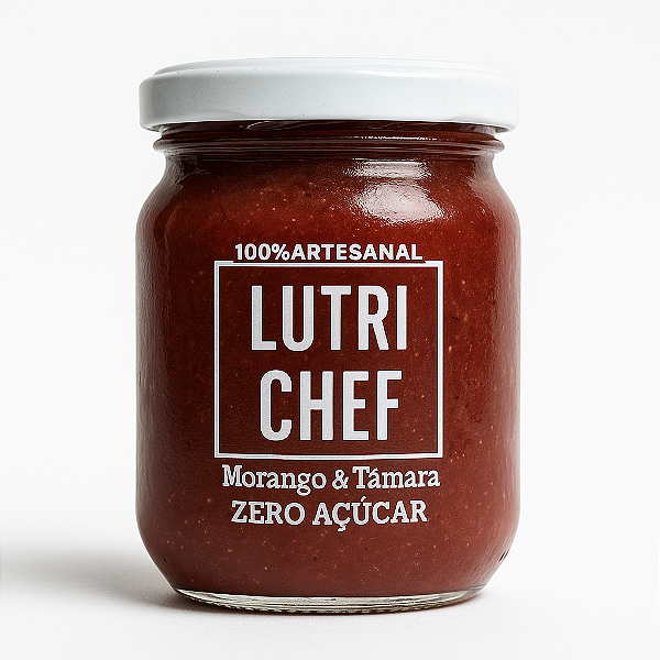 Geleia- Morango com tâmara (zero açúcar)