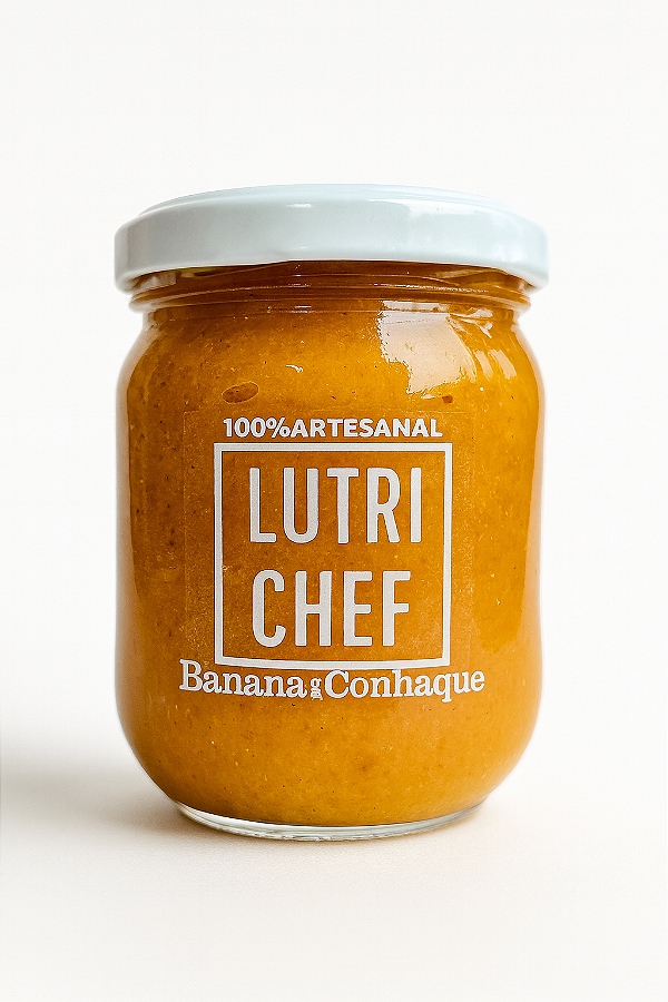 Geleia Banana Caramelizada com Conhaque